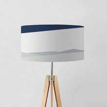 Load image into Gallery viewer, Sand Dunes at Night drum lampshade 45cm, desert night design