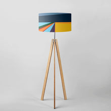 Load image into Gallery viewer, Limited edition Field Channel drum lampshade, 40cm/45cm, modern natural landscape design for home lighting