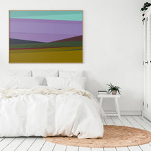 Load image into Gallery viewer, Limited edition Glow in Sky print, abstract sky-inspired artwork