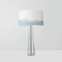 Load image into Gallery viewer, Karakoram Mountains drum lampshade, handmade 25cm design