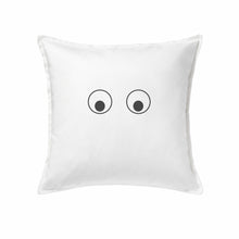 Load image into Gallery viewer, Rabbit cushion cover 50x50cm (20x20 inch), handmade decorative pillow with whimsical rabbit design