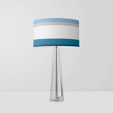 Load image into Gallery viewer, Lopina Five Summertime drum lampshade 25cm 30cm, handcrafted summer design