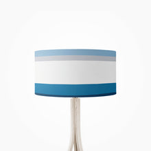 Load image into Gallery viewer, Lopina Five Summertime drum lampshade, 35cm diameter, handmade modern artistic lighting decor