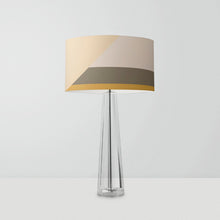 Load image into Gallery viewer, Hand-painted Lopina Three Summertime drum lampshade, 10 inch