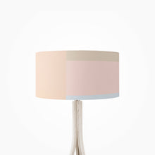 Load image into Gallery viewer, Lopina Two Summertime drum lampshade, 35cm diameter, handmade modern artistic lighting decor