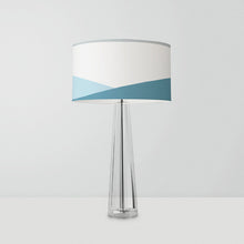 Load image into Gallery viewer, Ocean drum lampshade 25cm or 30cm, coastal inspired handmade lighting