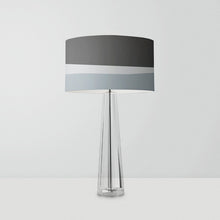Load image into Gallery viewer, Open Sea at Night Drum Lampshade, 25cm (10") or 30cm (12") diameter, featuring a tranquil moonlit ocean scene, perfect for home decor.
