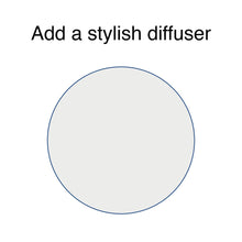 Load image into Gallery viewer, Transparent lampshade diffuser 45cm