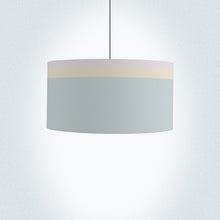 Load image into Gallery viewer, 40cm (16") Colour Lines Lampshade, capturing a striking linear design with vibrant hues, perfect for home ambiance