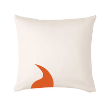 Load image into Gallery viewer, Cushion 20x20 inches with fox design, soft cotton throw pillow