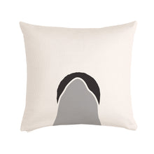Load image into Gallery viewer, Cute penguin print cushion cover 20x20 inches, cozy home decor pillow