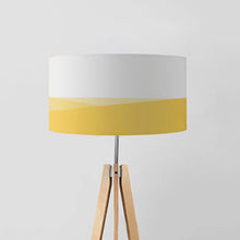 Load image into Gallery viewer, Desert drum lampshade 45cm, warm desert landscape design