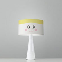 Load image into Gallery viewer, Girl drum lampshade 25cm, handmade children’s room lighting