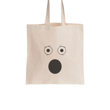 Load image into Gallery viewer, Scream cotton tote bag, eco-friendly reusable shopping bag