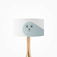 Load image into Gallery viewer, Seal drum lampshade 35cm, handmade marine animal lighting design