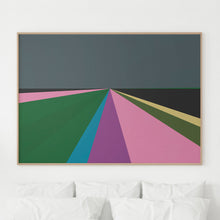 Load image into Gallery viewer, Field art print, limited edition 100, minimalist landscape wall decor