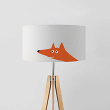Load image into Gallery viewer, Fox drum lampshade 45cm animal design lighting
