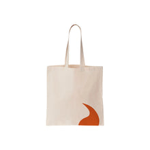 Load image into Gallery viewer, Fox print cotton tote bag for everyday use