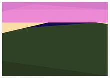 Load image into Gallery viewer, Lake at Sunset art print, 100 copies, modern home wall art