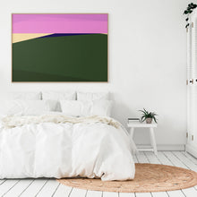 Load image into Gallery viewer, Lake at Sunset art print, limited edition 100, scenic wall decor