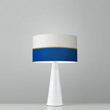 Load image into Gallery viewer, Dunes drum lampshade 25cm, handmade desert-inspired lamp shade