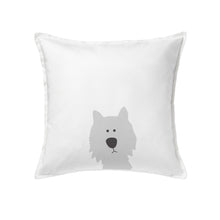 Load image into Gallery viewer, Dog cushion cover 50x50cm, decorative pillow for sofa or bed