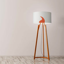 Load image into Gallery viewer, Nature inspired fox design drum lampshade 18 inch