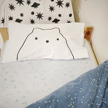 Load image into Gallery viewer, Cotton housewife pillowcase with hamster print