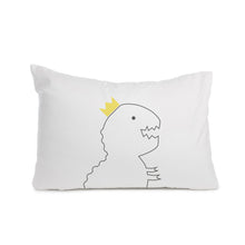 Load image into Gallery viewer, T-Rex dinosaur housewife pillowcase, soft cotton pillow cover for bed