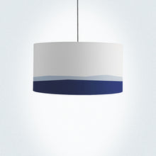 Load image into Gallery viewer, Night Ocean scene drum lampshade, 35cm unique decorative lamp shade