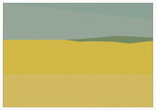 Load image into Gallery viewer, Oasis artwork print, abstract landscape, limited edition 100
