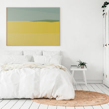 Load image into Gallery viewer, Limited edition Oasis print, contemporary landscape artwork