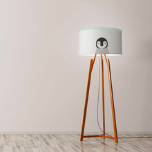Load image into Gallery viewer, Penguin design drum lampshade, 40cm animal themed lighting
