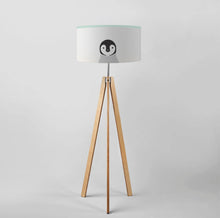 Load image into Gallery viewer, Penguin themed drum lampshade 45cm modern home lighting