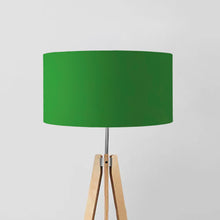 Load image into Gallery viewer, Dark green custom made lampshade, handmade personalised lighting