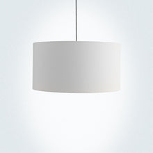 Load image into Gallery viewer, 35cm (14") Cotton White Plain Lampshade, capturing a crisp, minimalist white cotton look, perfect for creating a serene home ambiance