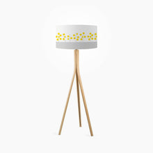 Load image into Gallery viewer, Decorative Rapeseed Field drum lampshade, 35cm diameter modern home decor