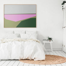 Load image into Gallery viewer, Exclusive 'Rose Field' Art Print, limited to 100 editions, displaying a serene rose garden with rich colours, suited for art enthusiasts