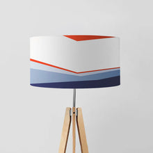 Load image into Gallery viewer, Artistic Storm at Night pattern lampshade, handmade home lighting