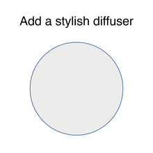 Load image into Gallery viewer, Transparent lampshade diffuser 35cm
