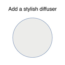 Load image into Gallery viewer, Transparent lampshade diffuser 45cm