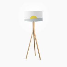 Load image into Gallery viewer, Decorative Sunrise drum lampshade, 35cm diameter modern home lighting