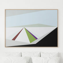 Load image into Gallery viewer, Thaw art print, limited edition 100, minimalist seasonal wall decor
