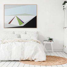 Load image into Gallery viewer, Thaw artwork print, winter to spring landscape, limited edition 100