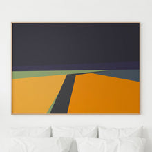 Load image into Gallery viewer, Through the Fields art print, limited edition 100, landscape wall decor