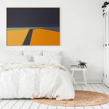 Load image into Gallery viewer, Through the Fields art print, 100 copies, modern home wall art