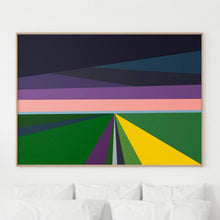 Load image into Gallery viewer, Too Soon The Night art print, limited edition 100, modern wall decor