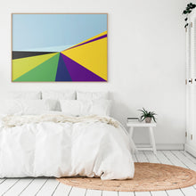 Load image into Gallery viewer, Limited edition Two Fields print, abstract field artwork